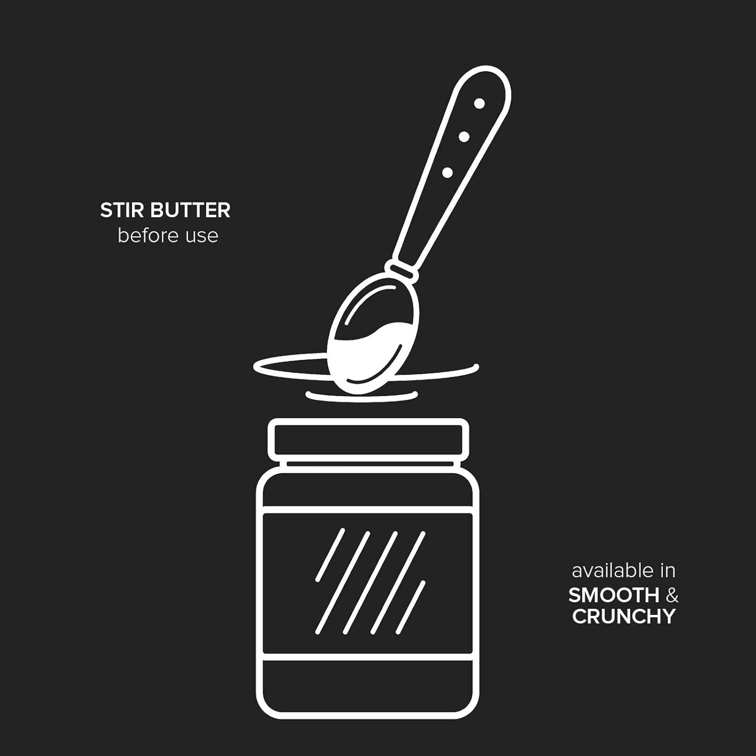 Bulk - Natural Roasted Peanut Butter Tub, Smooth, 1 kg 4