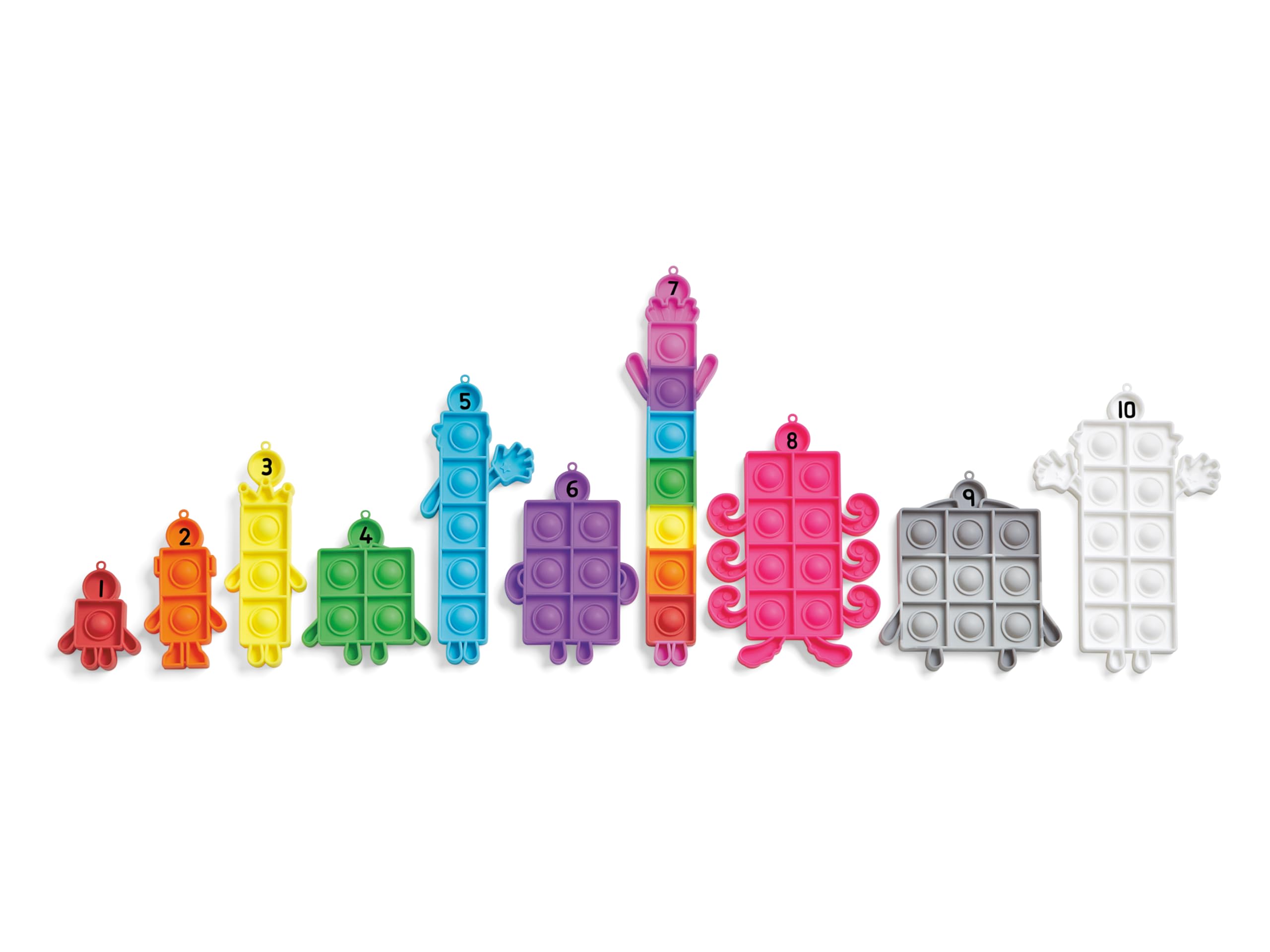 Learning Resources Numberblocks Sensory Bubble Poppers - Educational Fidget Toy for Kids 3+ 2