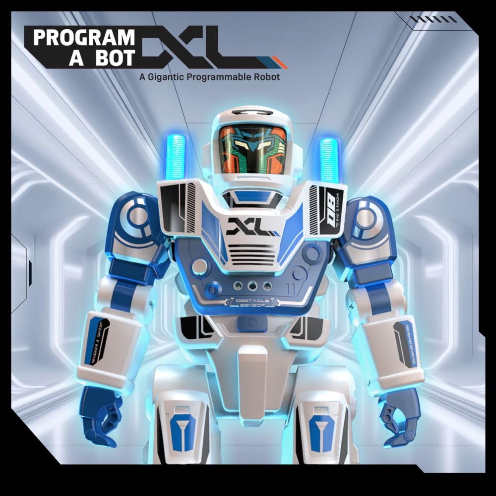 SilverLit Program a Bot XL - Programmable Robot Toy with 48 Commands, Remote & Motion Control 10
