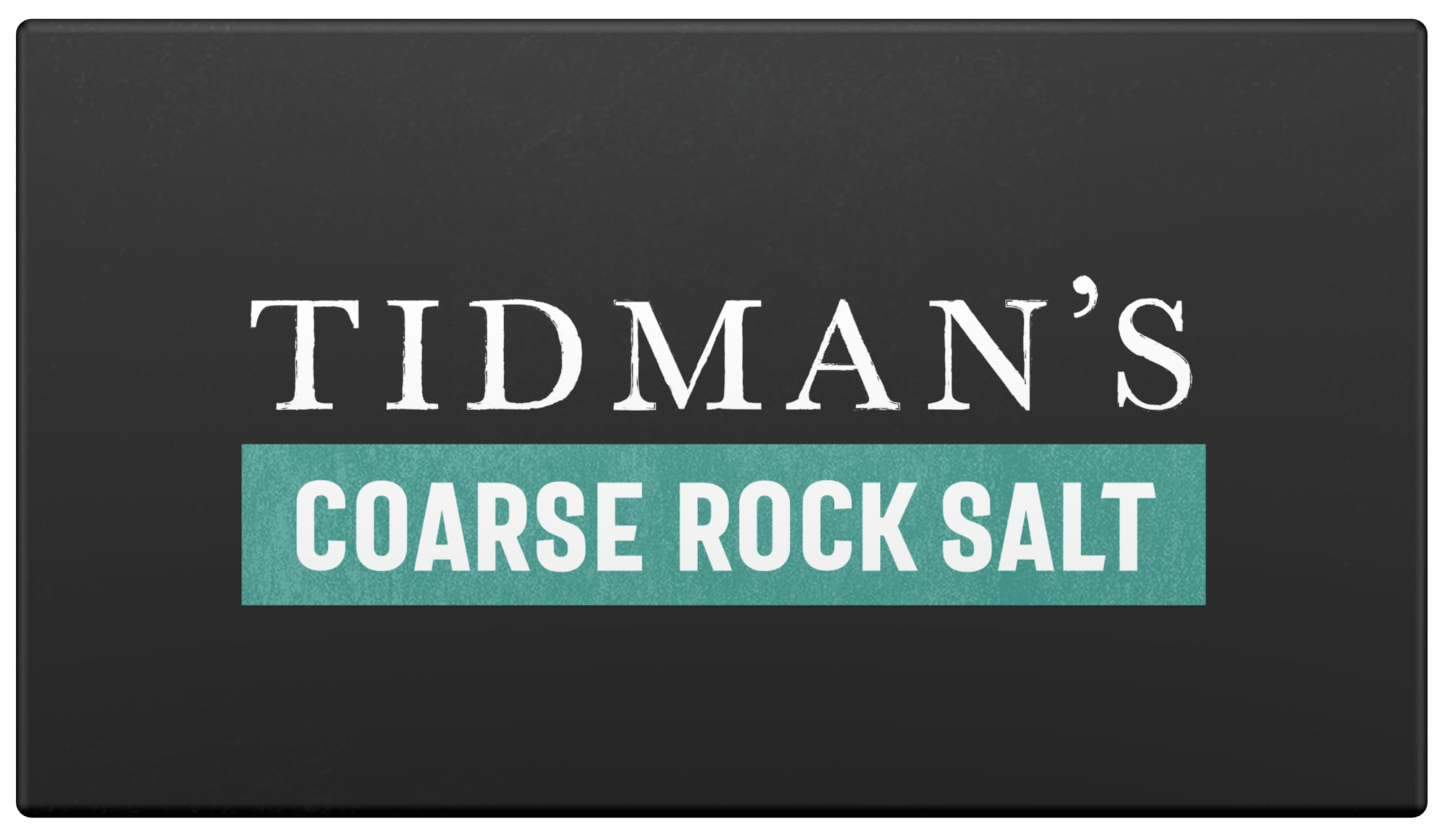 Tidmans Natural Rock Salt - Coarse Crystals for Grinders | 500g