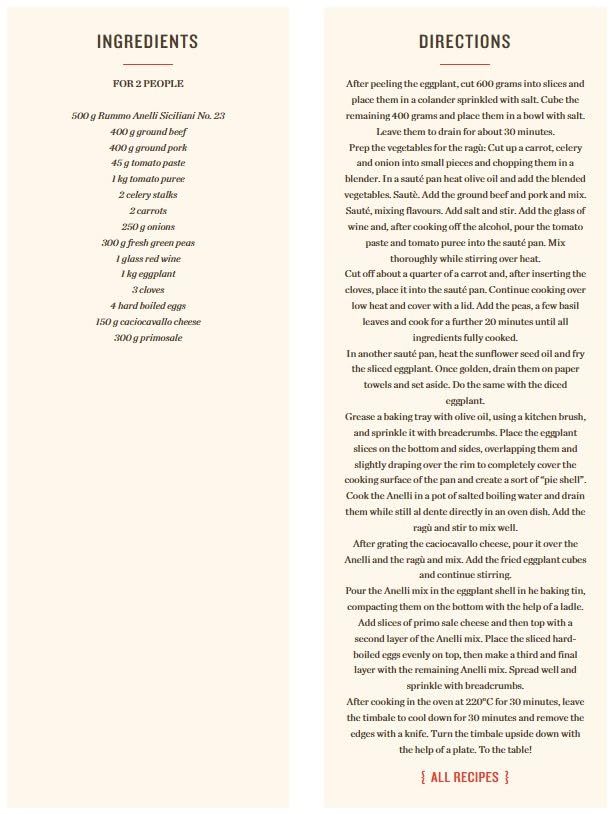 Rummo Anelli Siciliani No. 23 – Artisan-Made Sicilian Pasta Hoops, 500g 5