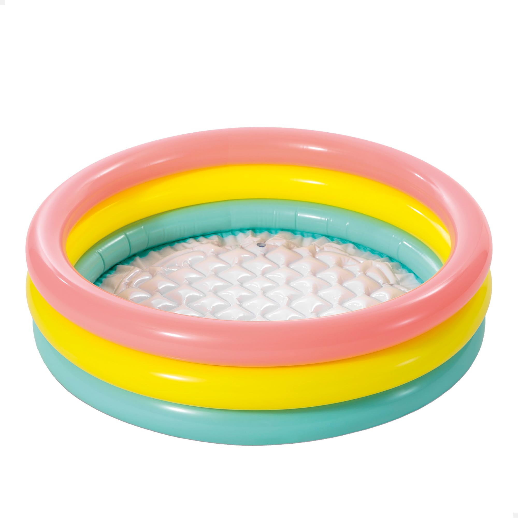 Intex Sunset Glow Baby Pool - Inflatable, Soft Floor | 34" x 10" | 18 Gallons
