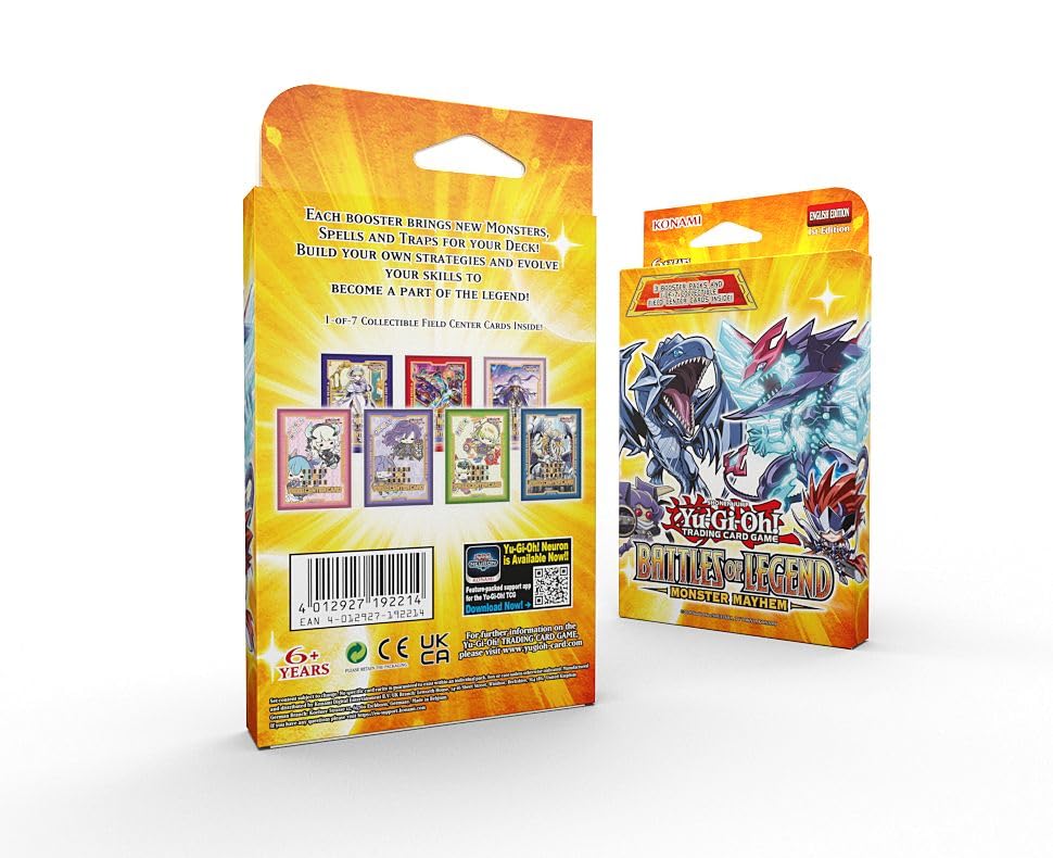 Yu-Gi-Oh! Battles of Legend Monster Mayhem Booster Packs (3-Pack) | 177 Card Set | 2025 Release 6