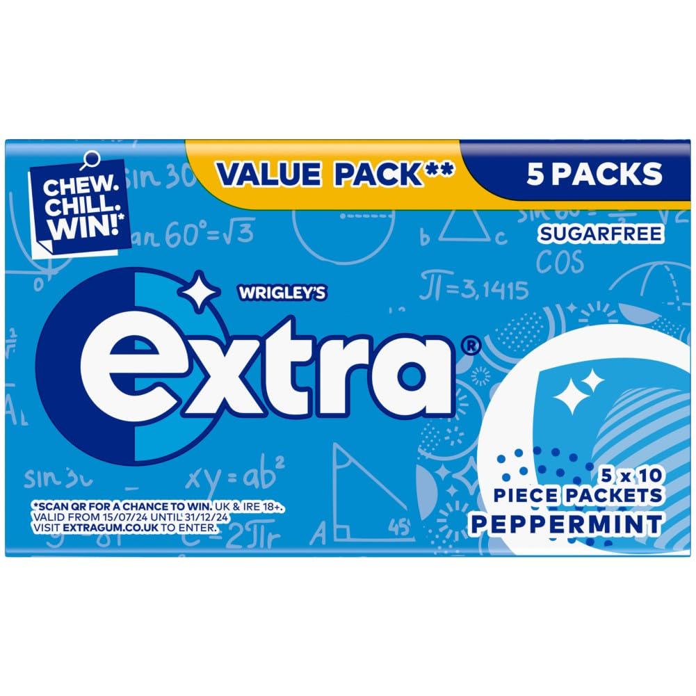 Wrigley's - Extra Peppermint Chewing Gum Sugar Free (84 g) 4