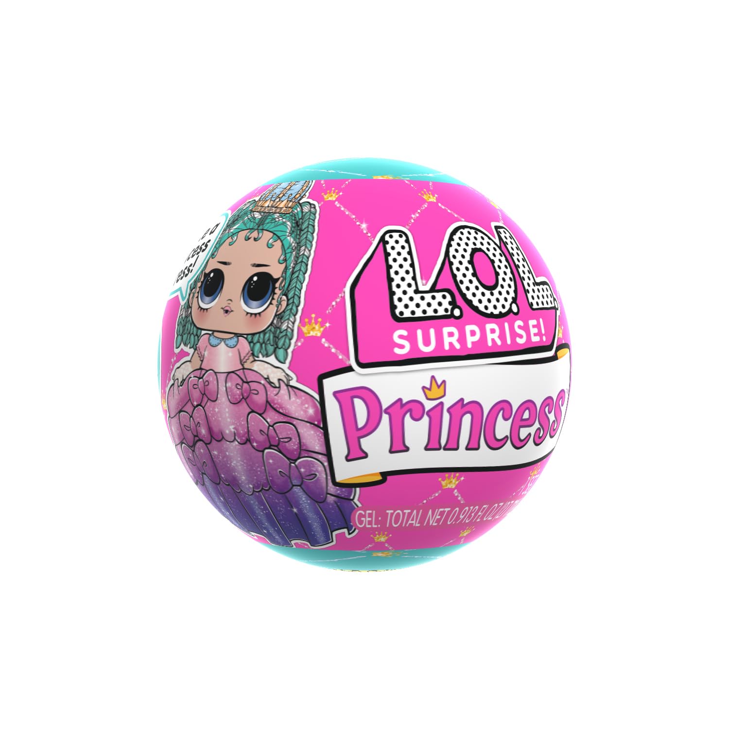 L.O.L. Surprise! Princess Tots - Creative Doll Playset with Color-Changing Dress & Blind Packaging 4