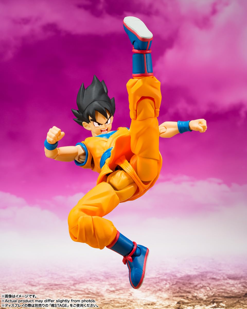 TAMASHII NATIONS S.H.Figuarts Dragon Ball Daima Son Goku Action Figure 8
