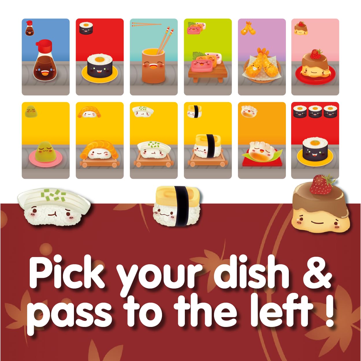 Gamewright Sushi Go Card Game 16