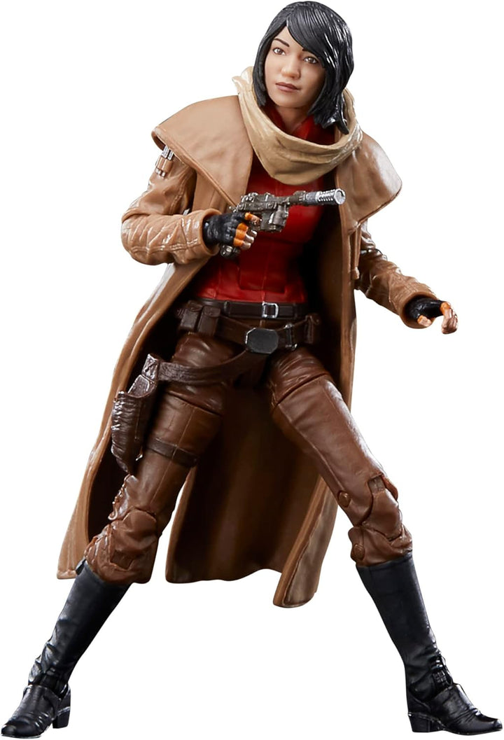 Star Wars The Black Series Doctor Aphra 6 Inch Action Figure - Blaster Accessory & Swell Coat, Ages 4+