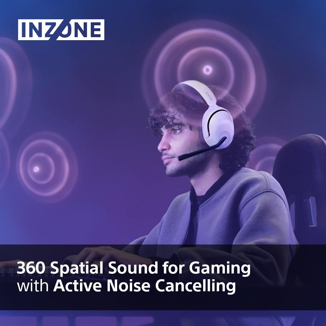 Sony INZONE H5 Wireless Gaming Headset - PC/PS5, 360 Spatial Sound for Gami 6