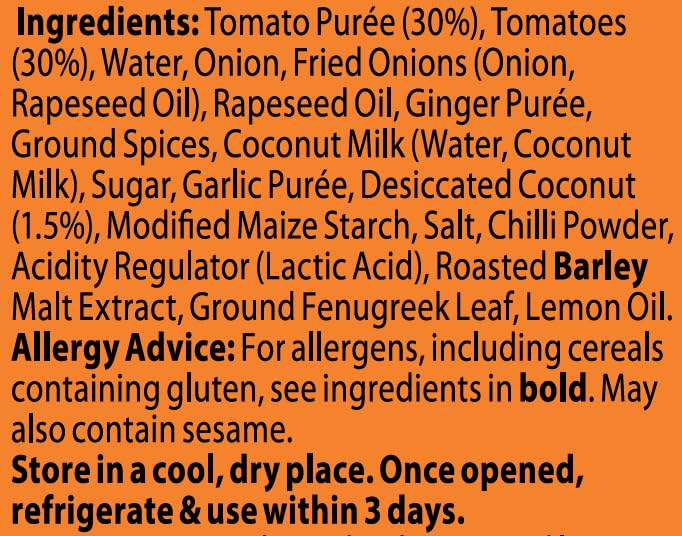 Sharwood's Madras Curry Sauce - Authentic Indian Flavour | Medium Heat | 420g Jar
