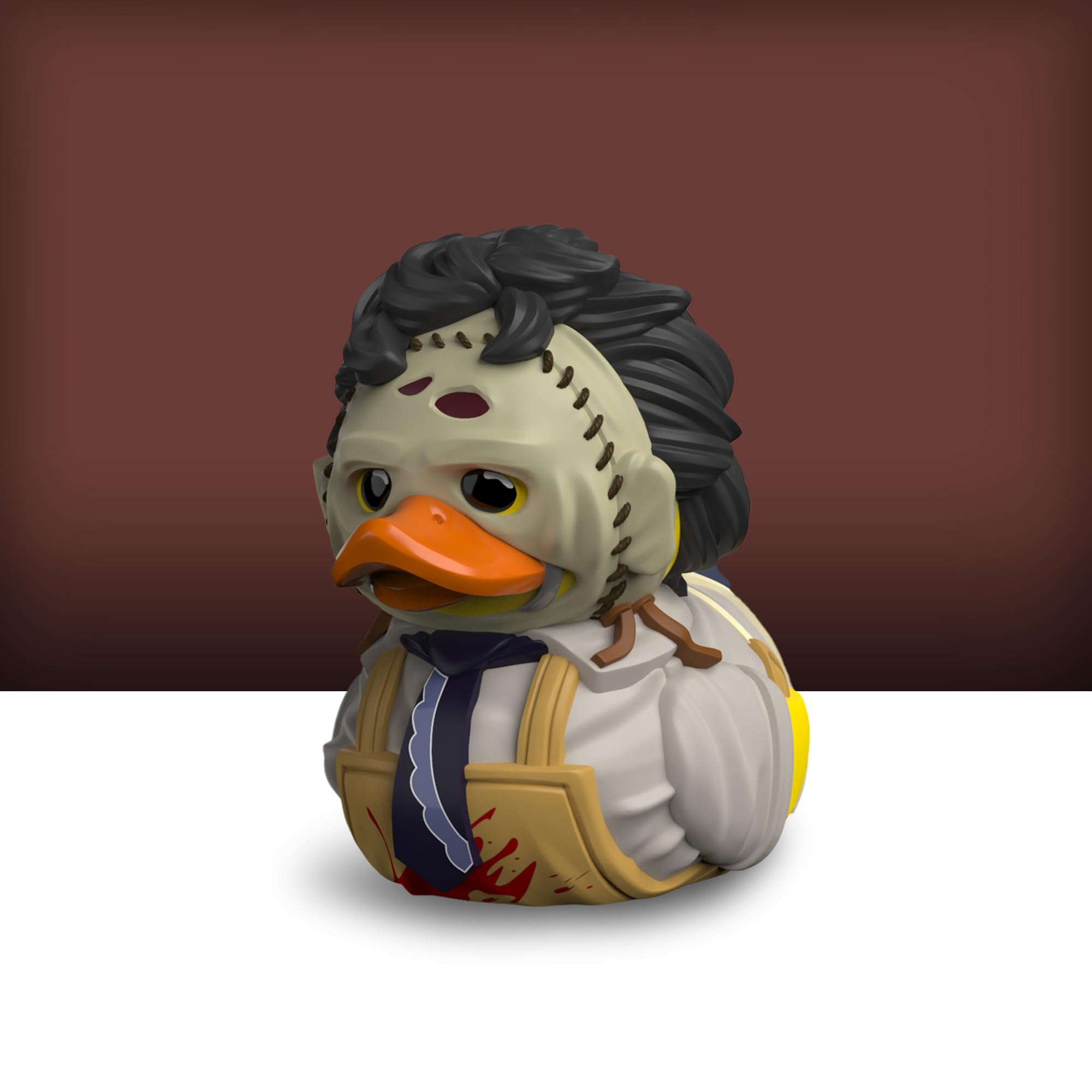 TUBBZ Mini: Leatherface Cosplaying Rubber Duck Vinyl Figure | Approx. 5cm | Collectible
