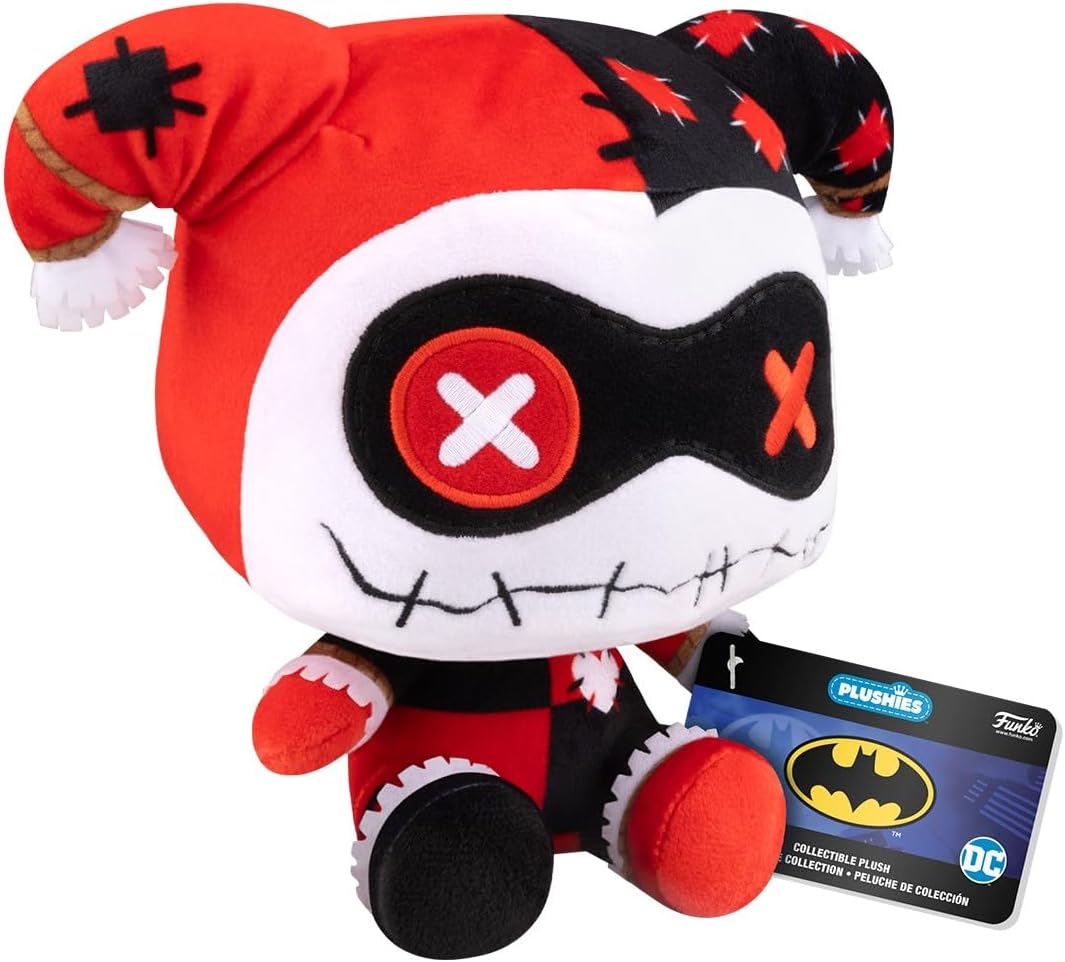 Funko Pop! Plush DC Comics - Harley Quinn Patchwork Collectible Soft Toy