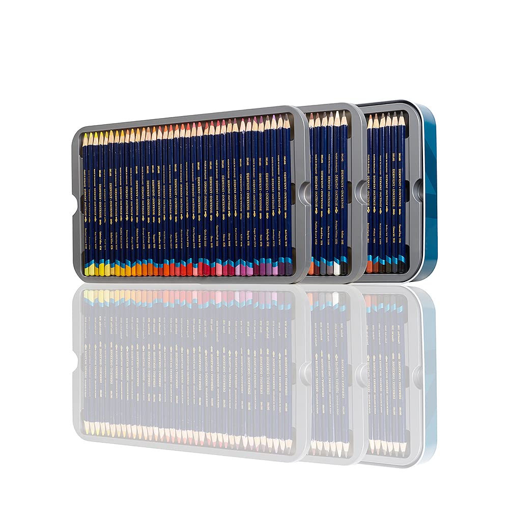 Derwent Inktense Watercolour Pencils - 100 Colours | 4mm Core | Water Soluble