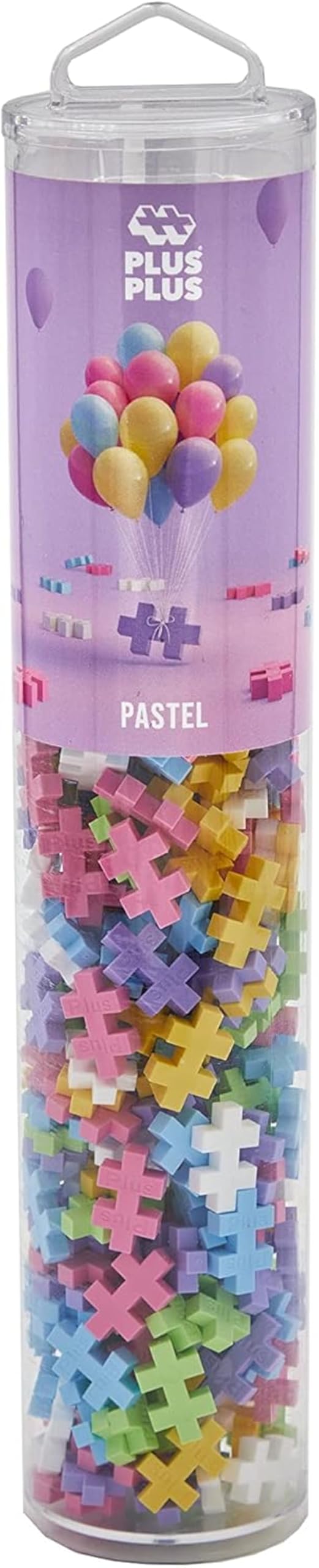 PLUS PLUS Building Blocks Set - 240 pcs Creative STEM Toy | Pastel Colors | Ages 5+ 4