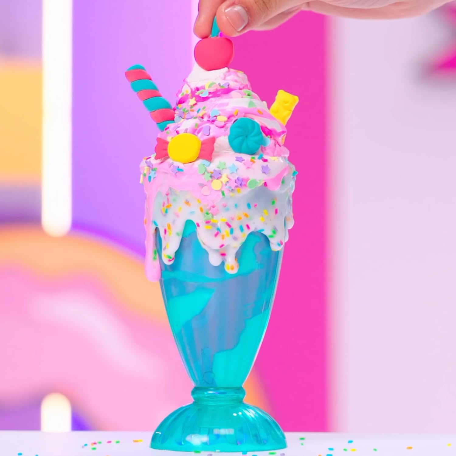 So Slime Sensations Sugary Crush Deluxe Pack - Make Fun Slime Treats with Multi-Textured Slime & Accessories 3