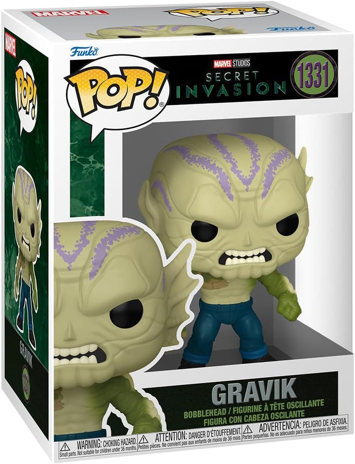 Funko Pop! Marvel Secret Invasion - Gravik Vinyl Figure (75626)