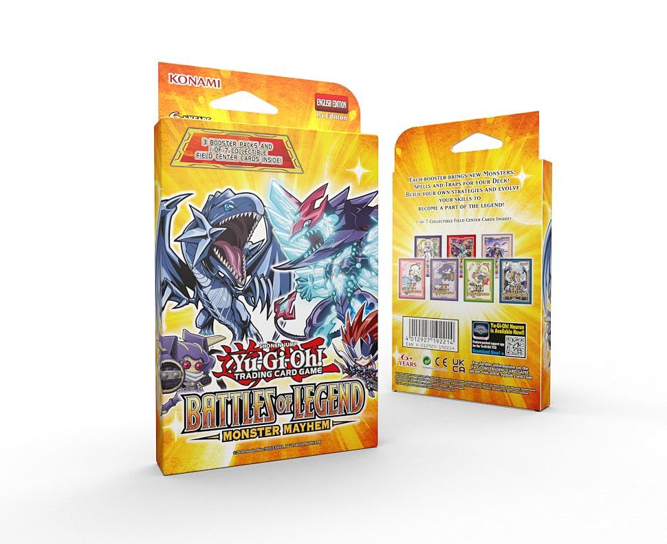 Yu-Gi-Oh! Battles of Legend Monster Mayhem Booster Packs (3-Pack) | 177 Card Set | 2025 Release 5