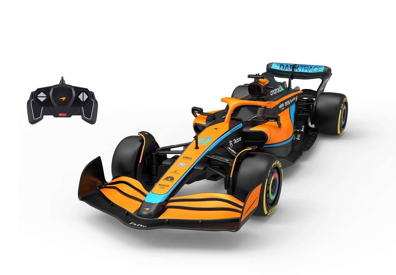 CMJ RC Cars McLaren F1 MCL36 RC Car - 1:18 Scale | 2.4Ghz Control | Up to 8.2km/h 1