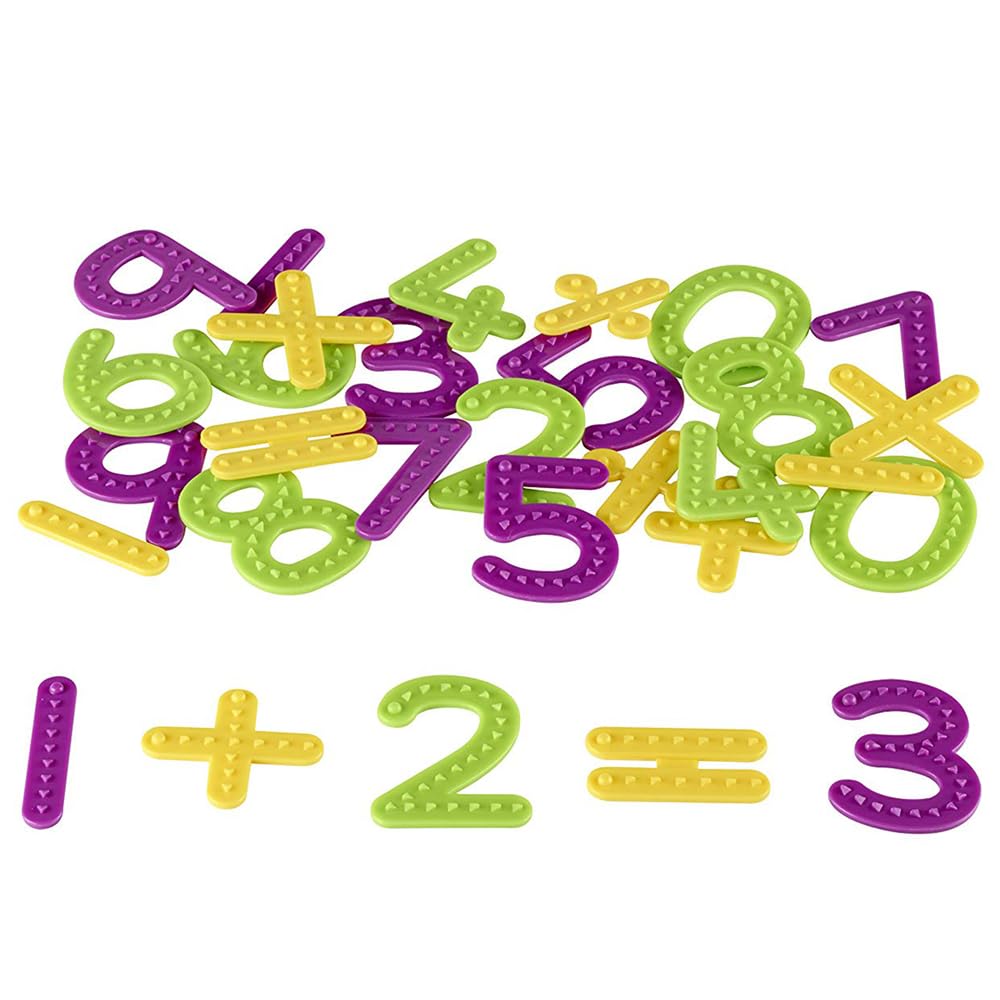 Learning Resources Tactile Numbers & Operations - Sensory Math Learning for Ages 4+