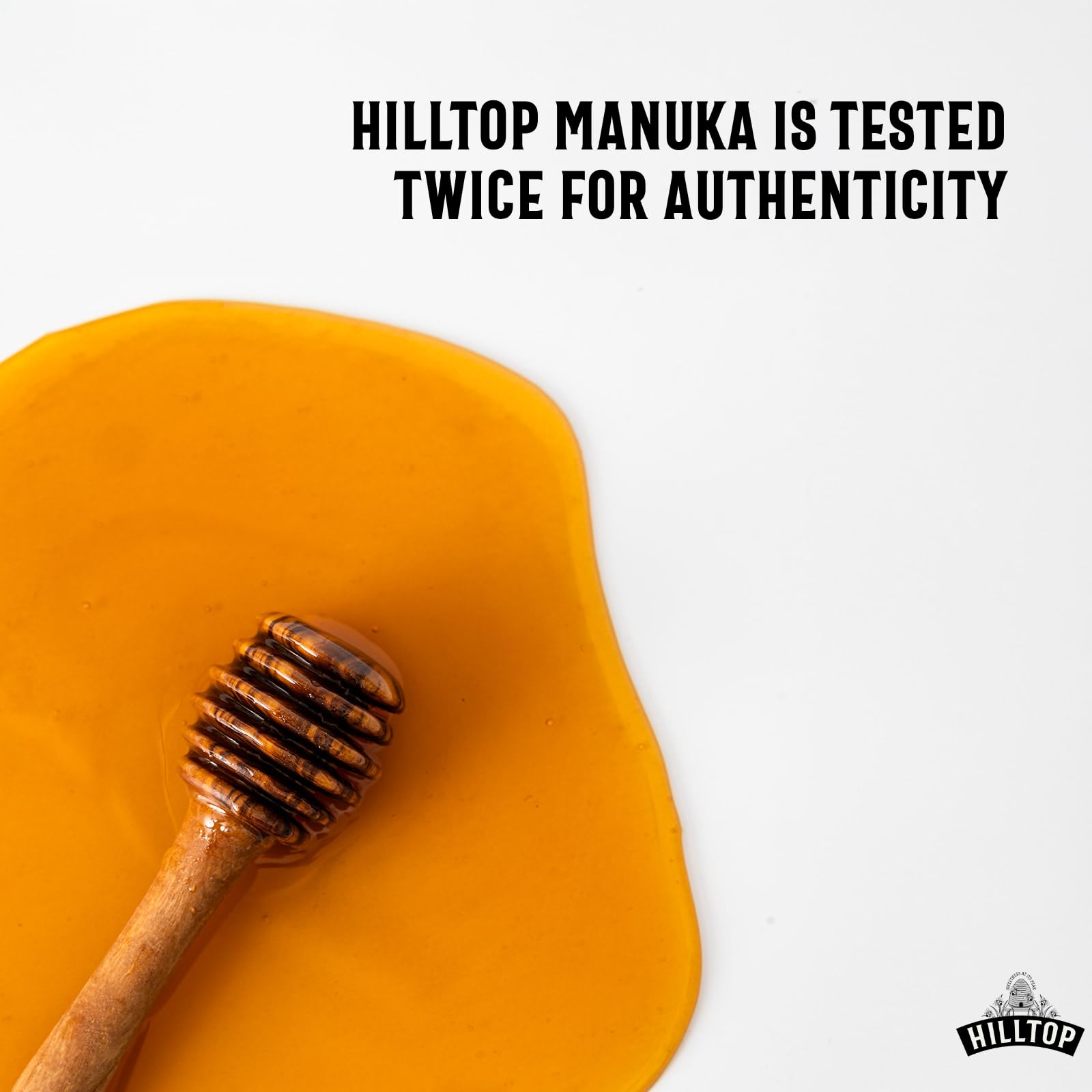 Hilltop Honey Manuka Honey MGO 100+ - Pure New Zealand Monofloral Honey | 454g 6