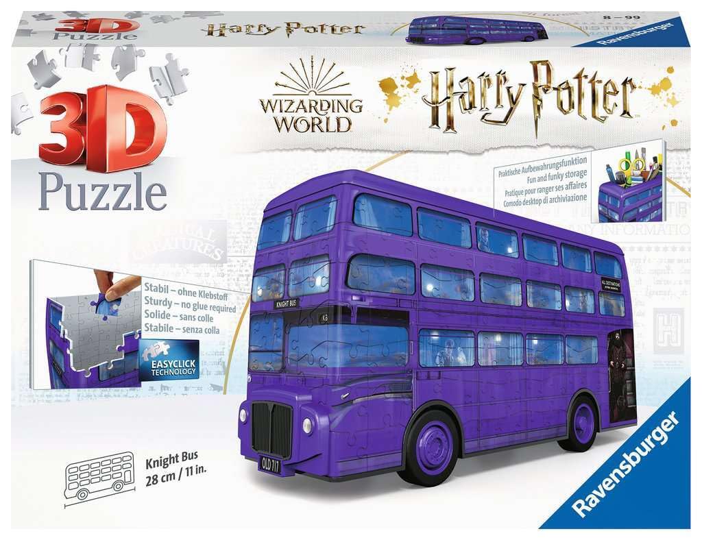 Ravensburger Harry Potter Knight Bus 3D Jigsaw Puzzle - 216 Pieces 1