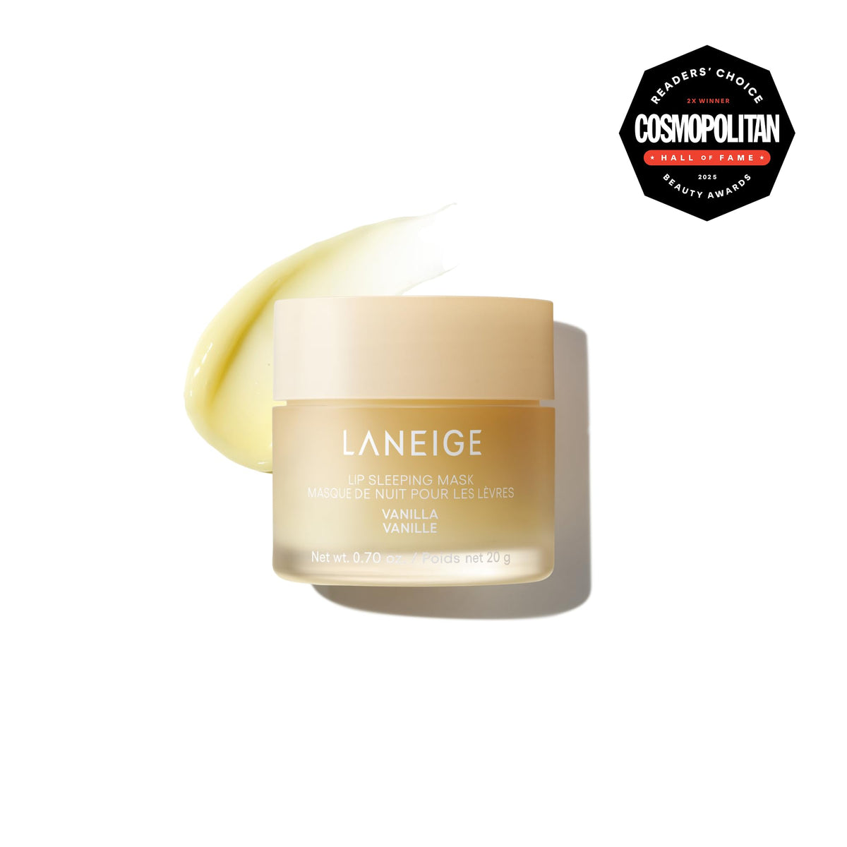 LANEIGE Lip Sleeping Mask - Vanilla, Korean Overnight Lip Mask, 20 g