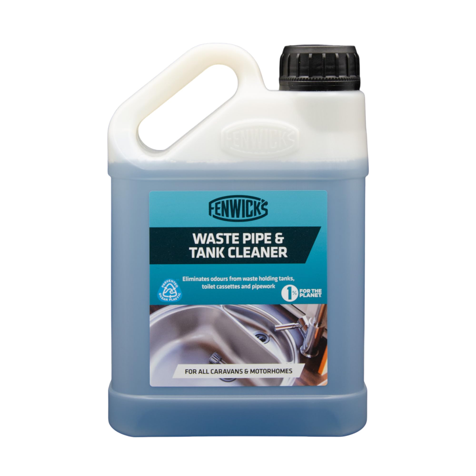 Fenwick's Waste Pipe and Tank Cleaner - 1 Litre | Eliminates Odours 1