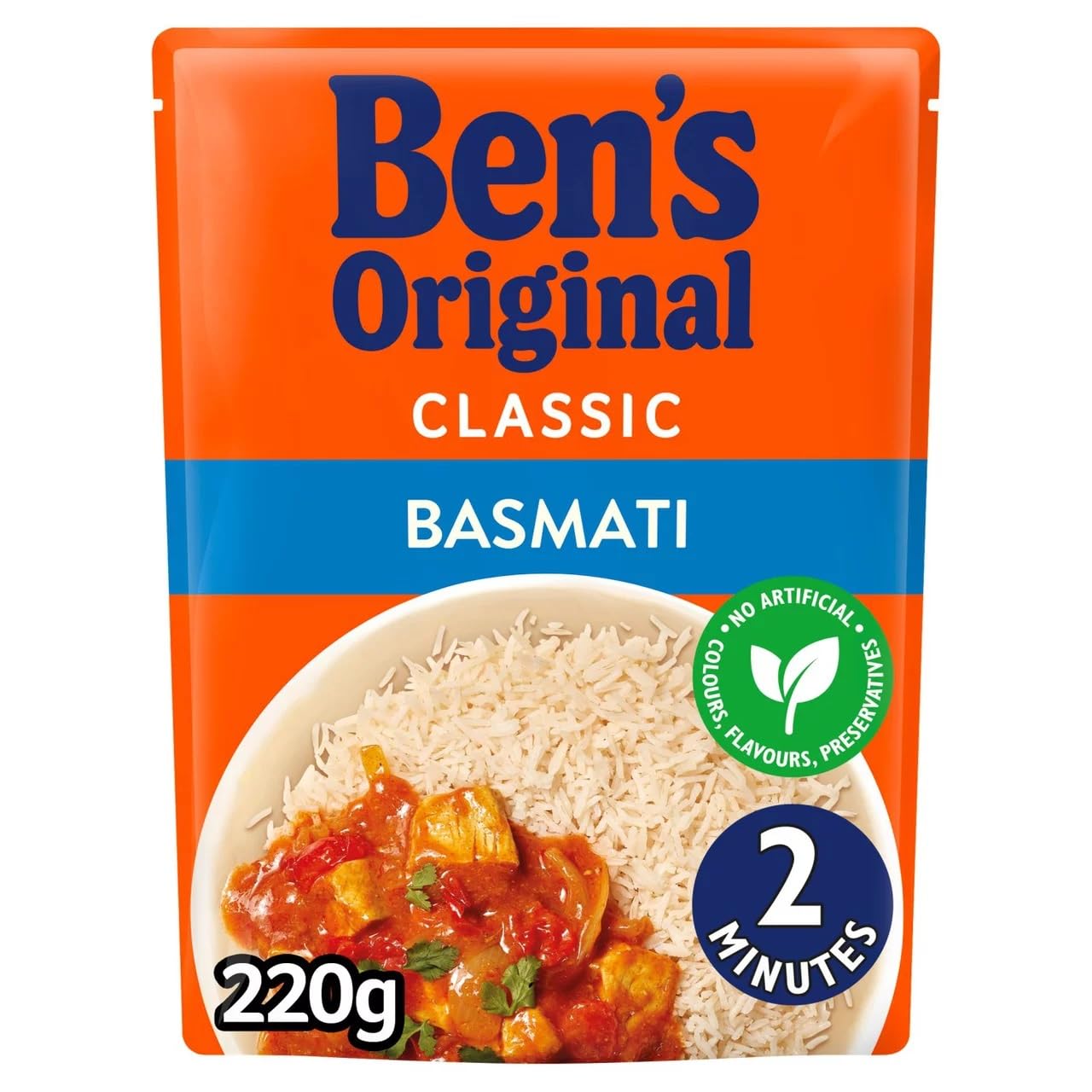 Ben's Original Basmati Microwave Rice, 220g
