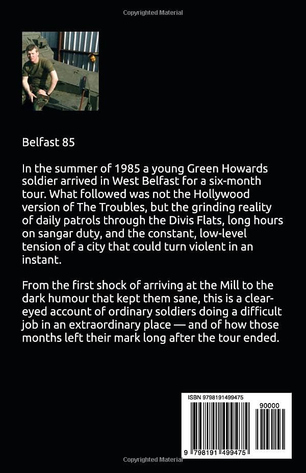 Belfast 85: A Soldier's Story by Mark Hayward - Paperback, 131 Pages