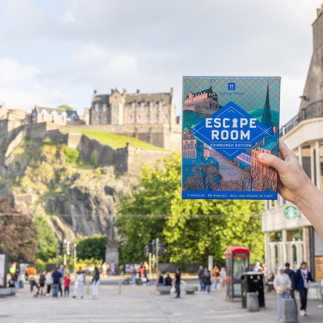 Talking Tables Escape Room Game Night - Edinburgh Edition, Crack the Case Puzzle for Ages 14+ 11