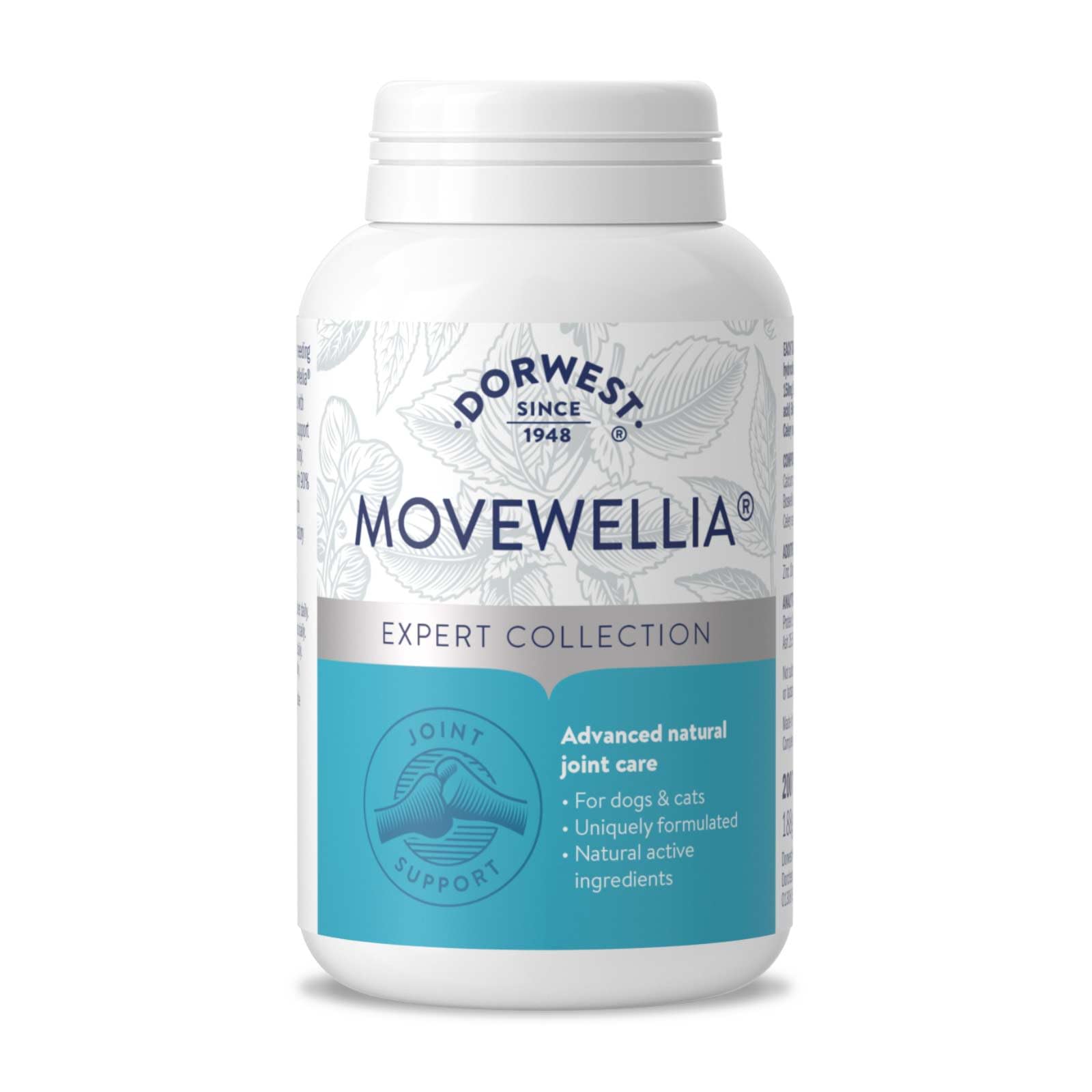 DORWEST HERBS MoveWellia Joint Care Supplement for Dogs and Cats - 200 Tablets
