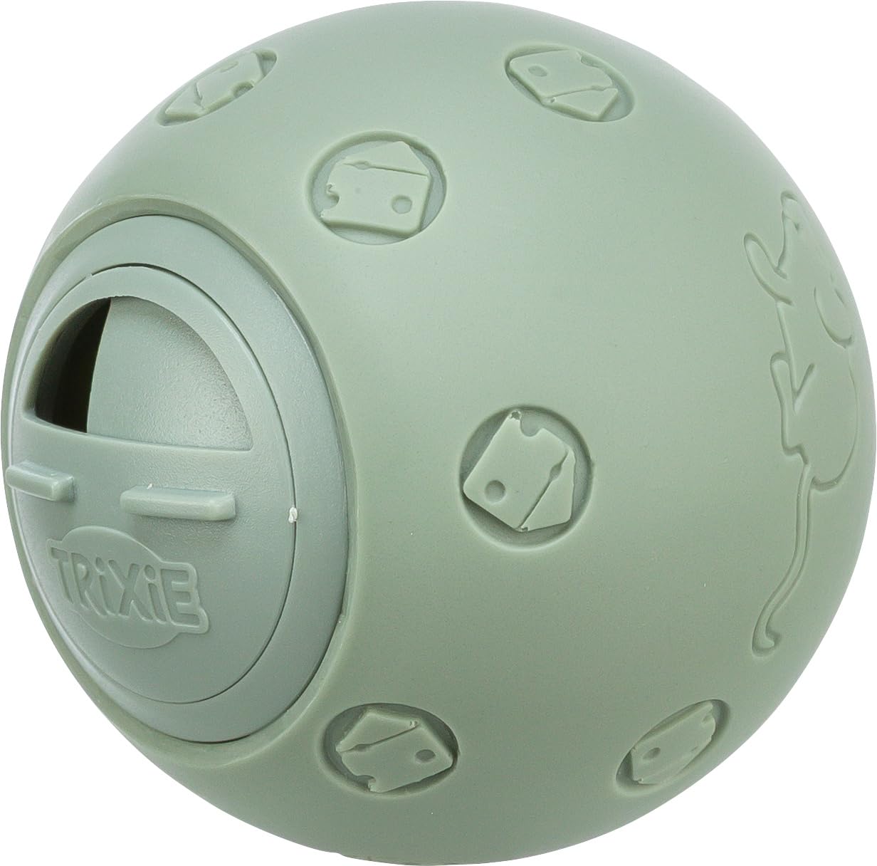 TRIXIE Cat Activity Snack Ball - Interactive Treat Dispenser | 7 cm Diameter | Plastic