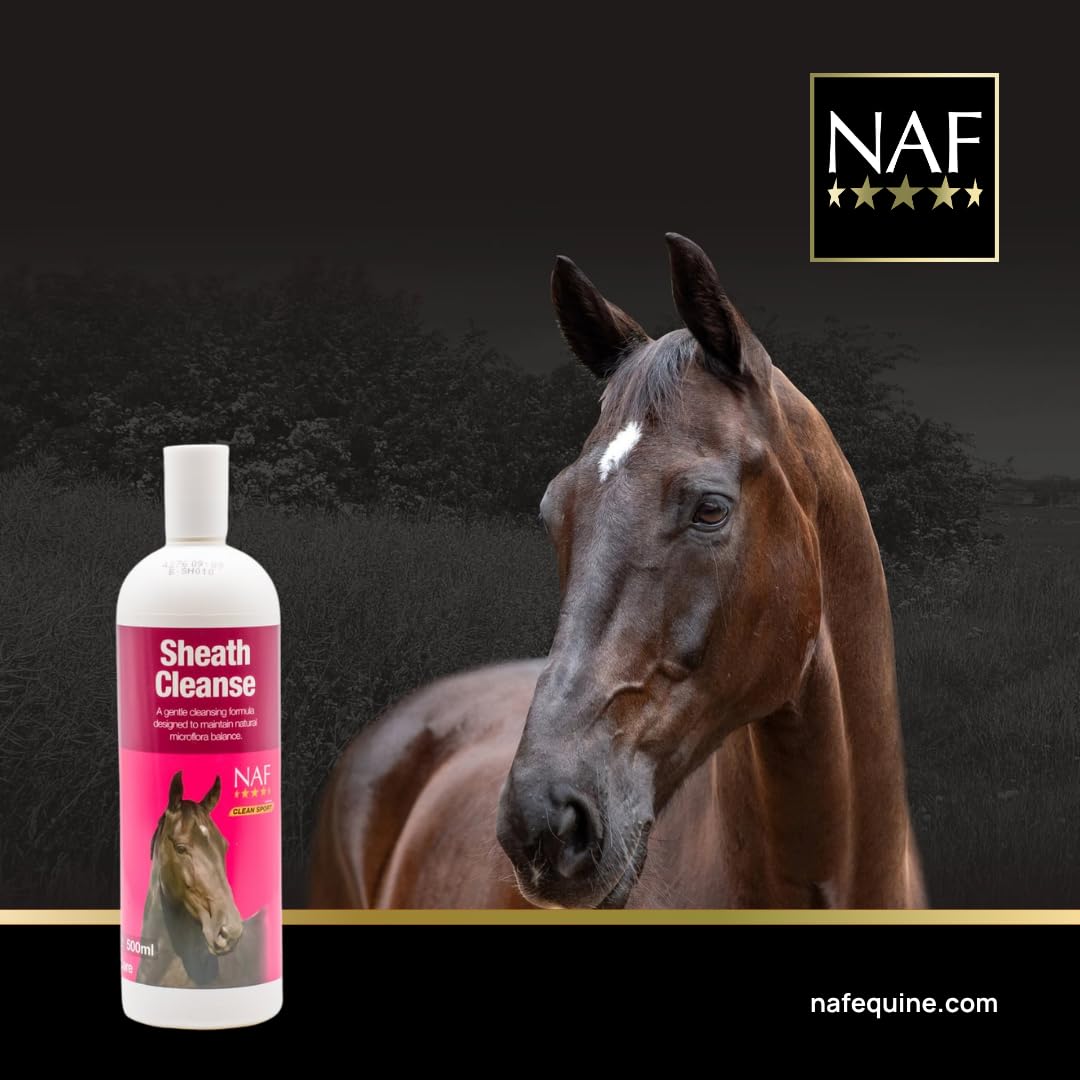 NAF Sheath Cleanse for Geldings and Stallions - Gentle Herbal Formula | 500ml Liquid 3