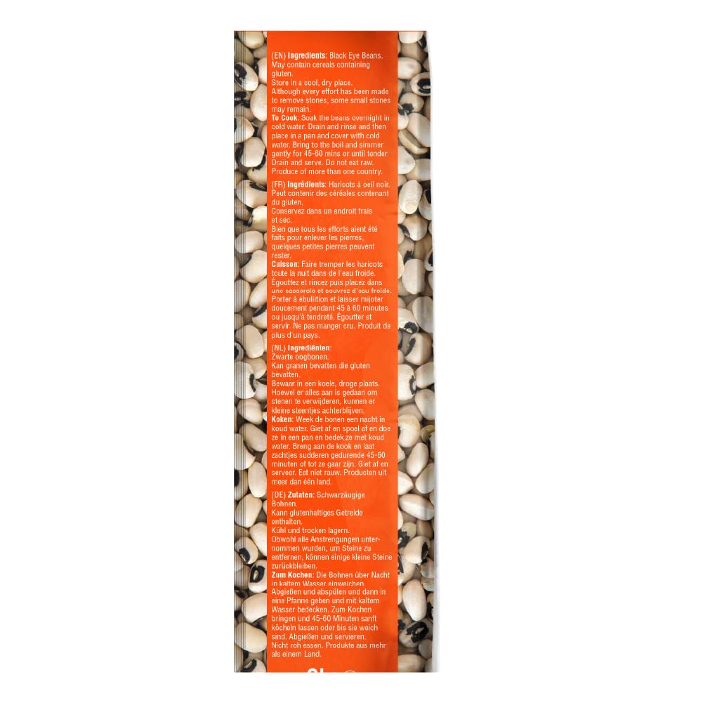 LAILA Black Eye Beans - 2 kg Pack
