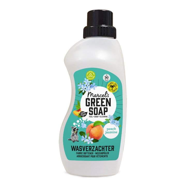 Marcel's Green Soap - Peach & Jasmine Fabric Conditioner (1L)