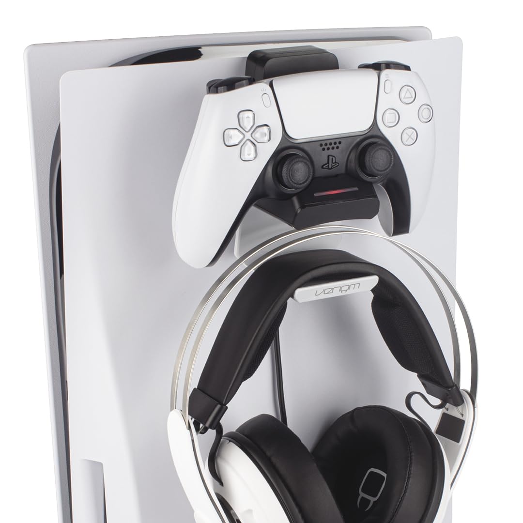 Venom PS5 Stealth Charging Dock and Headset Mount for PlayStation 5 7