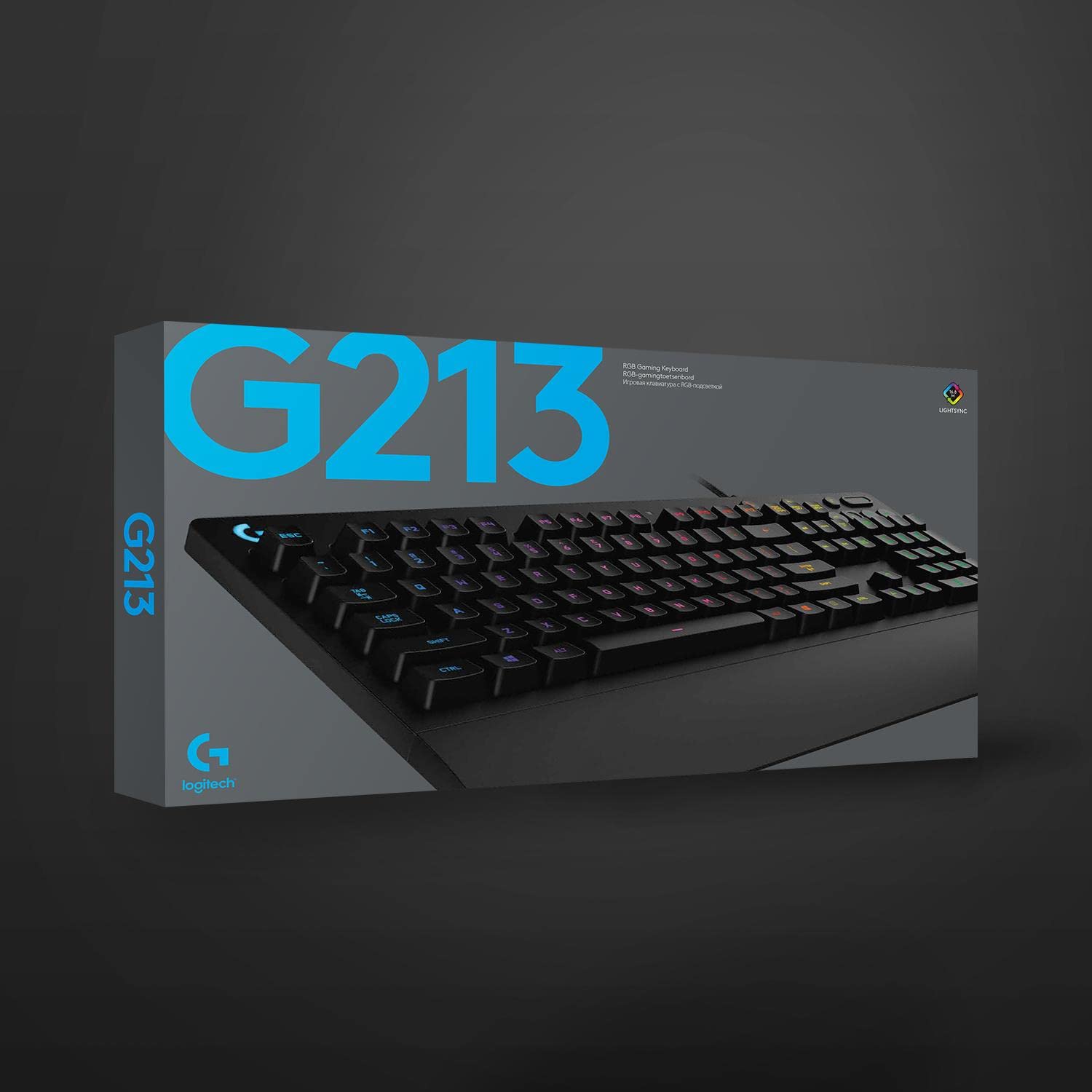 Logitech G213 Prodigy Gaming Keyboard - Black USB QWERTY US Layout for PC/Mac 9