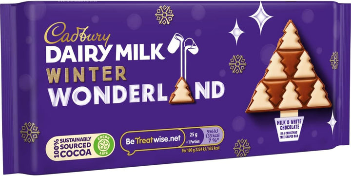 Cadbury Dairy Milk Winter Wonderland Chocolate Bar - 100g
