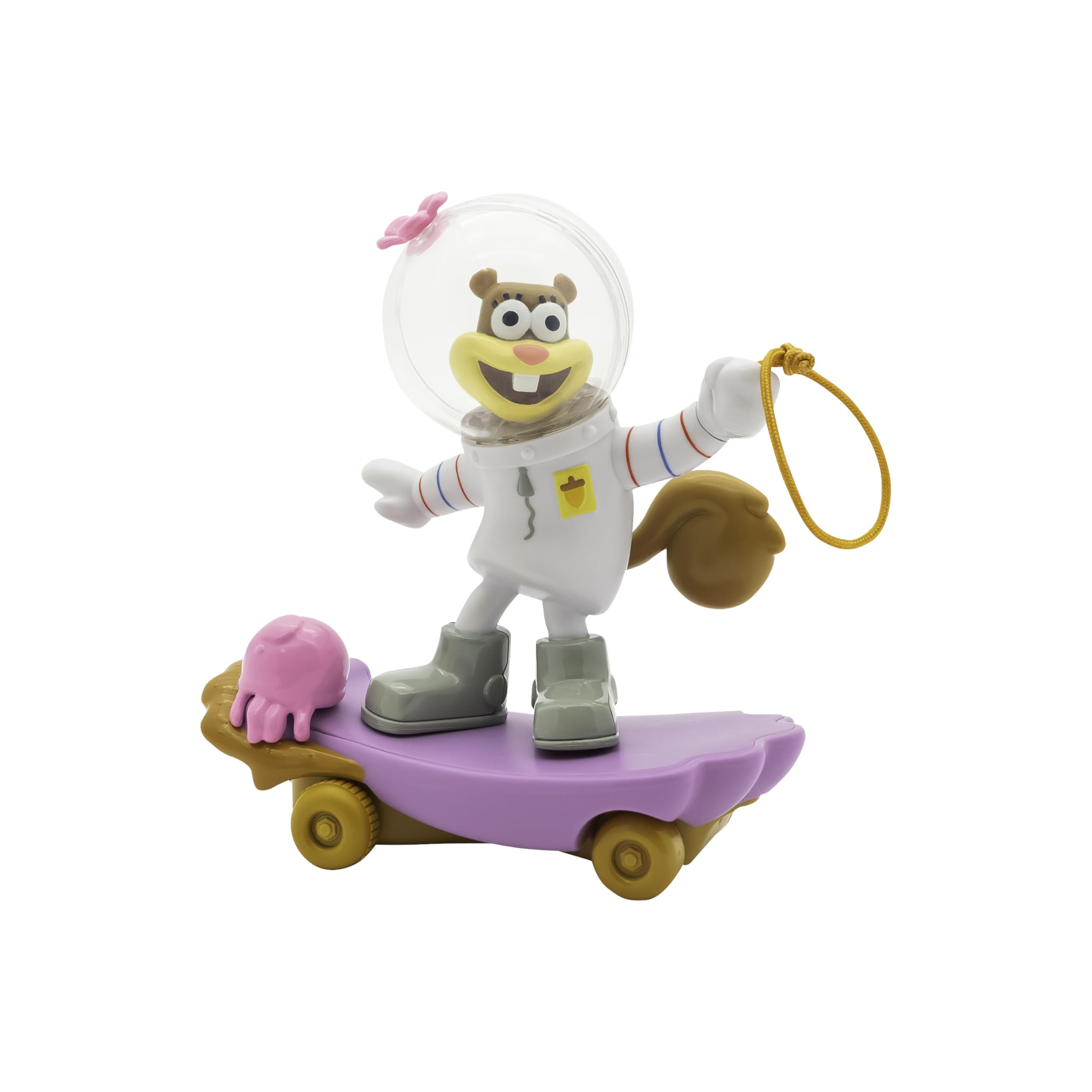 SpongeBob SquarePants Jelly Fishin’ Gliders - Sandy Cheeks Pull-Back Surf Toy for Ages 3+ 8