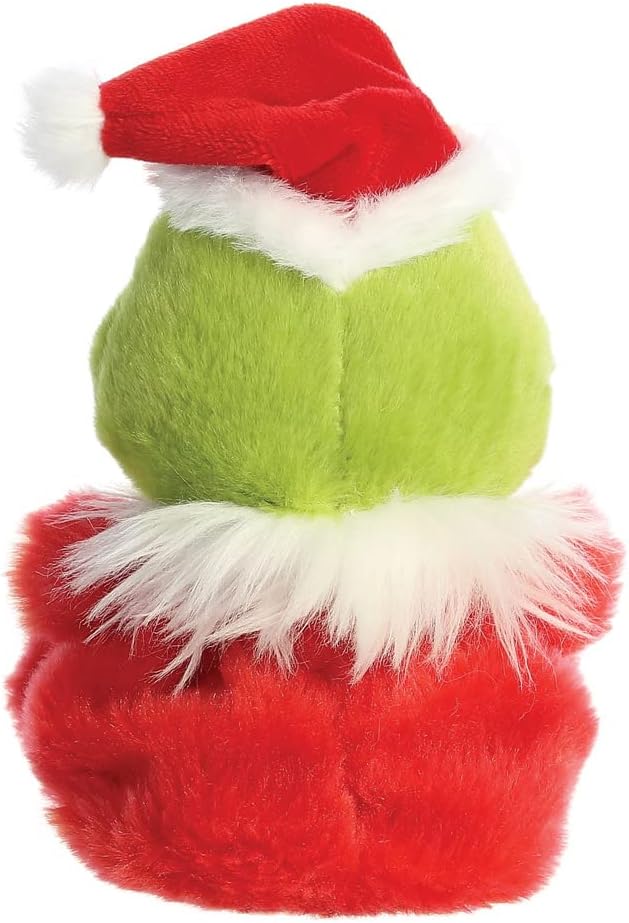 The Grinch Santa Palm Pal - Official Dr. Seuss Plush Toy for All Ages 6