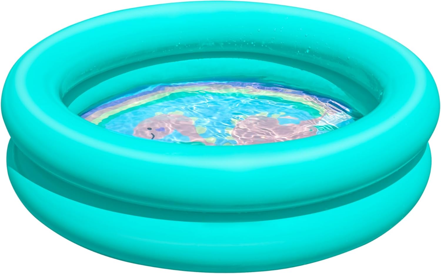 Bestway Double Ring Inflatable Kiddie Pool with Animal Design, 61cm x 15cm 4