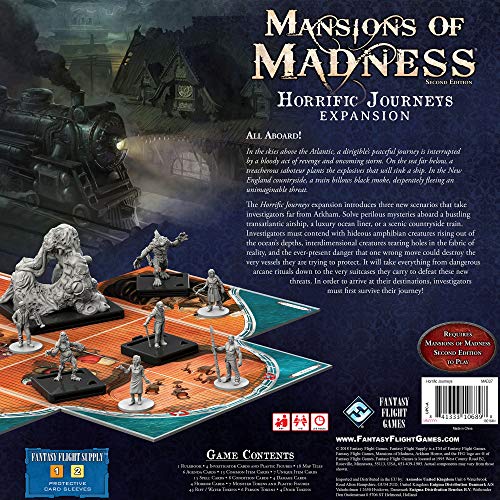 Fantasy Flight Games Mansions of Madness 2nd Edition: Horrific Journeys Expansion 7