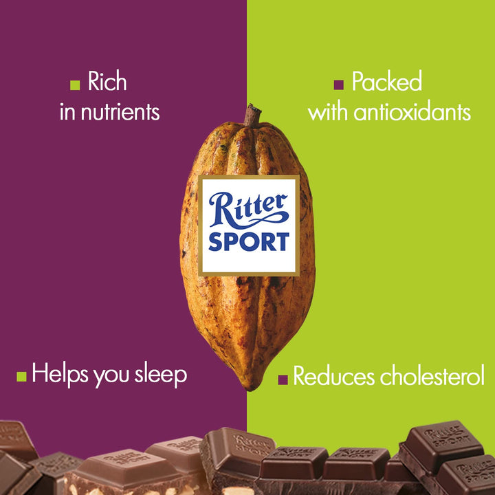 Ritter Sport Nut Selection Honey Salted Almonds, 100g