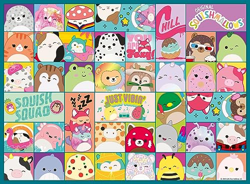 Ravensburger 13391 Squishmallows Squismallows Puzzle für Kinder ab 6 Jahren