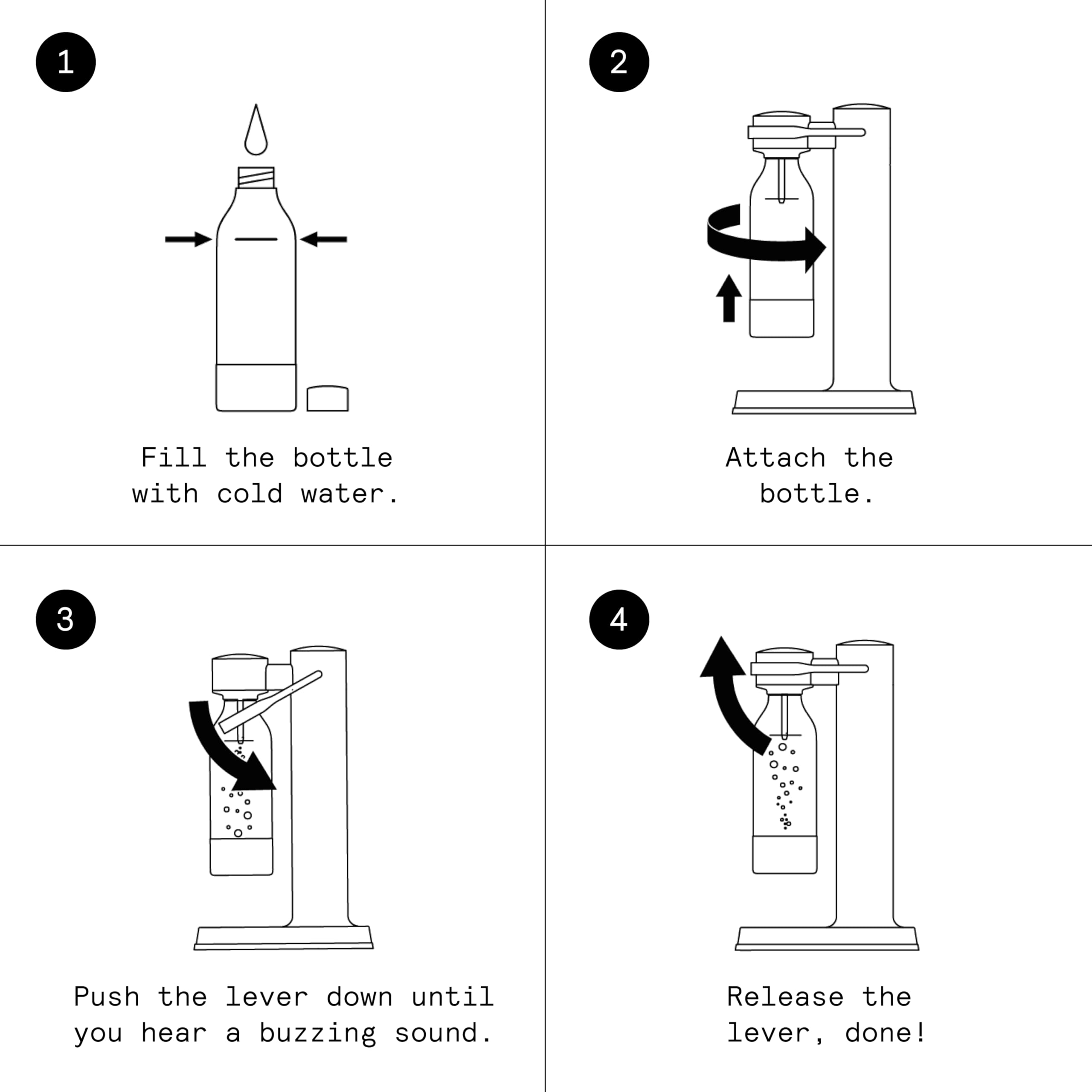 aarke 2-Pack PET Bottles for Carbonator 3 & II - 800ml Capacity | BPA-Free 4