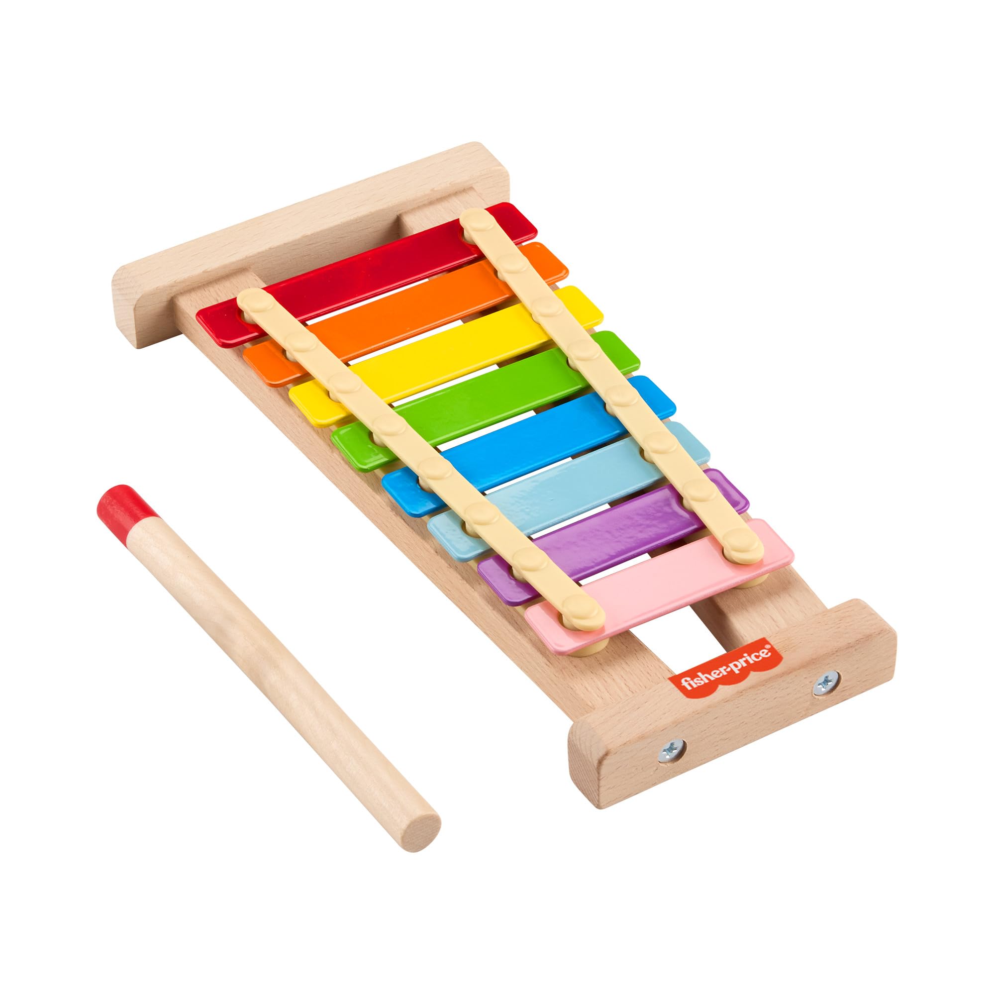 Fisher-Price Wooden Xylophone Musical Toy for Toddlers - HXV13, Ages 2+ 1