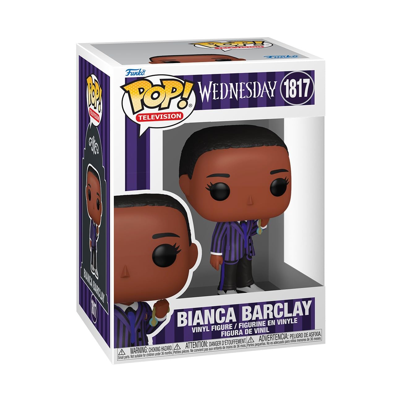 Funko Pop! TV: Wednesday - Bianca Vinyl Figure | 3.75 Inches | Multicolor