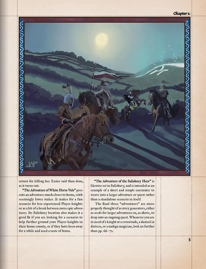 Chaosium Inc. | Pendragon: The Sauvage King | RPG Scenario Book, Compatible 4