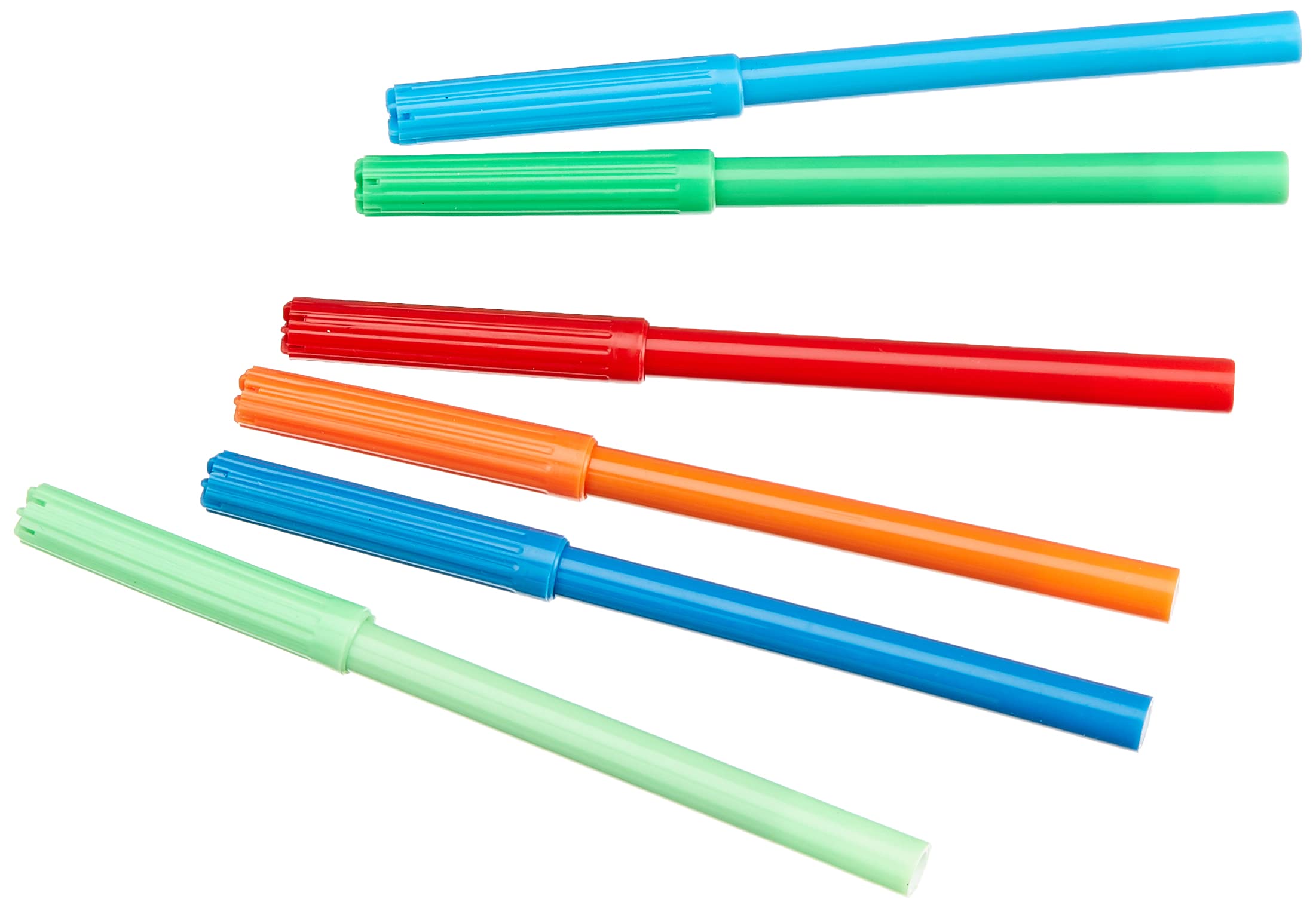 ART BOX Fine Tip Fibre Colouring Pens - Pack of 24 Multi-Colour | Durable Plastic