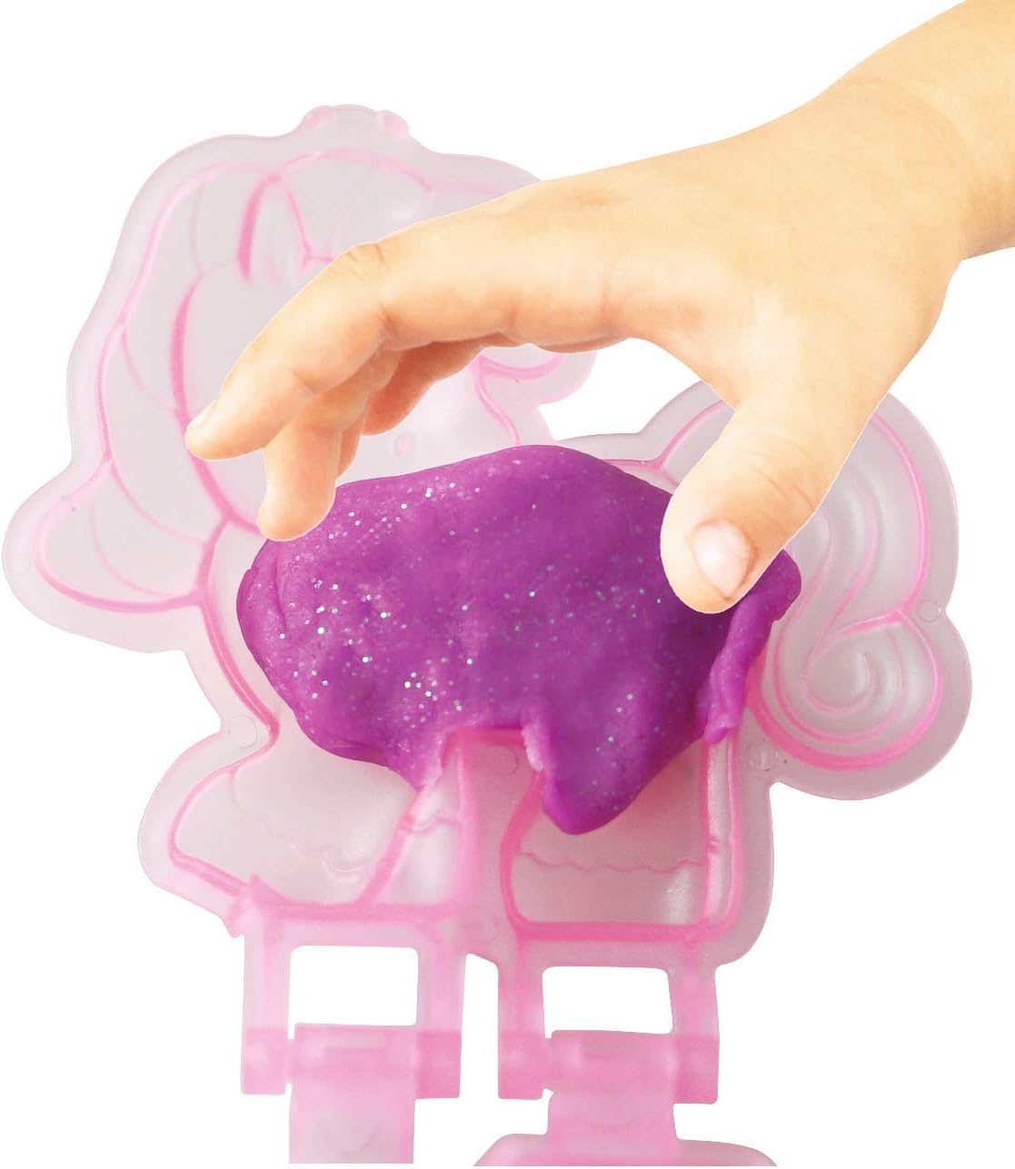 Simba 106326016 Art & Fun Unicorn Kneading Set - Glitter Clay Craft for Kids 12